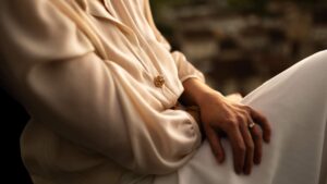 robe de mariée chemise et jupe